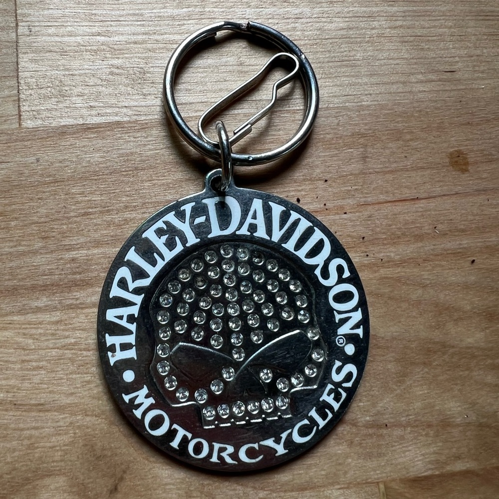 Harley-Davidson Silver Skull Key Holder